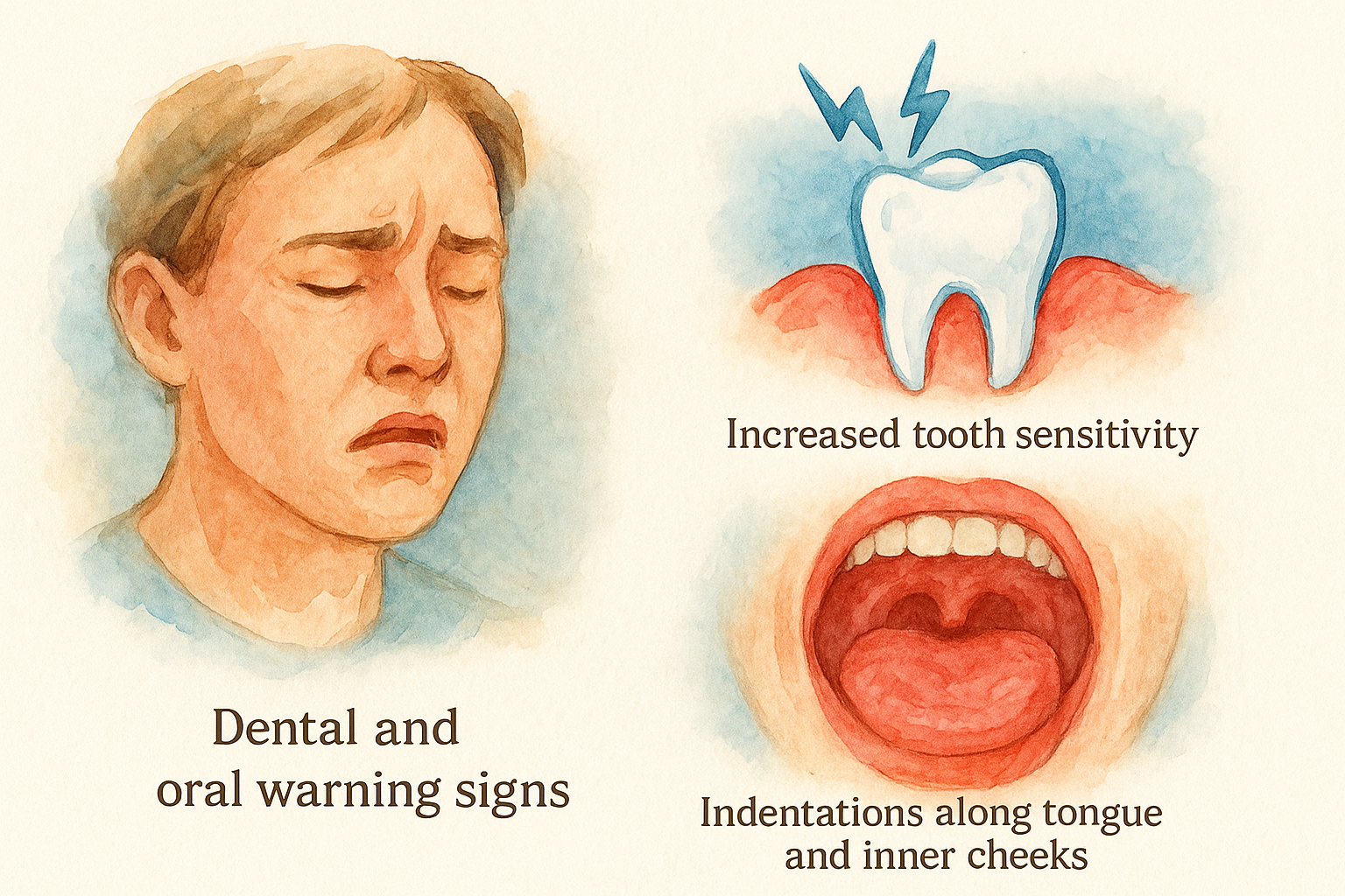 Dental and oral warning signs