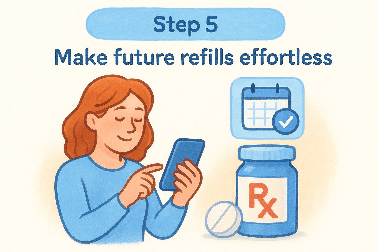 Enroll in auto-refill programs