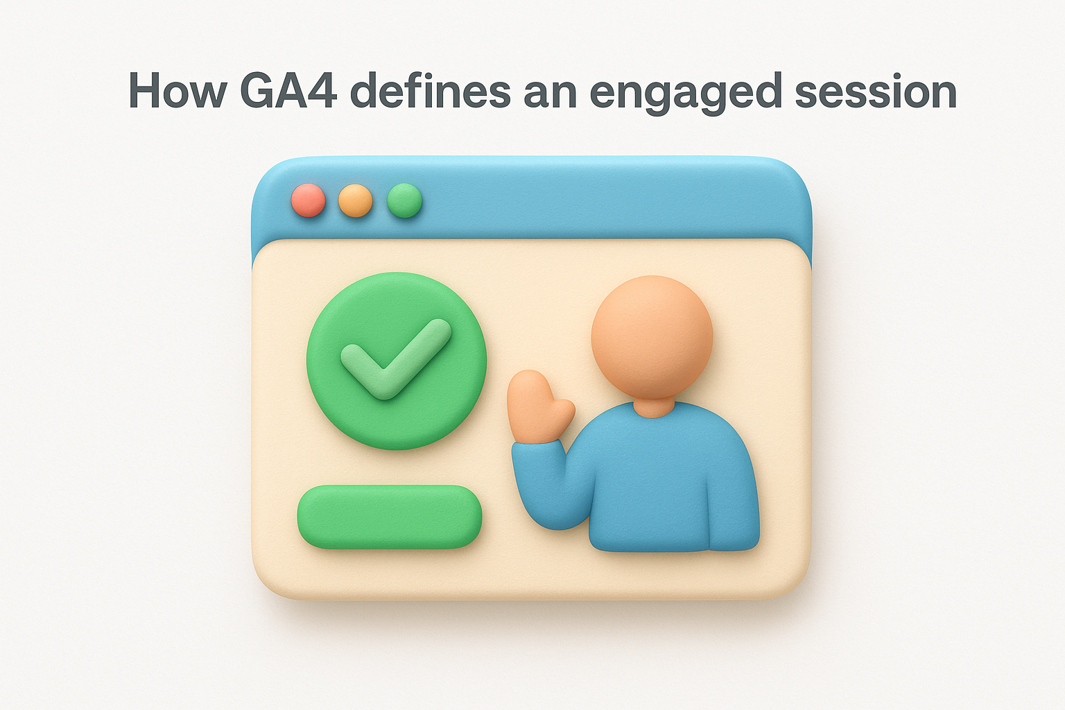 How GA4 defines an engaged session