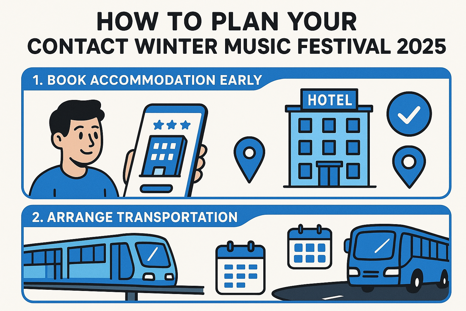 Arrange transportation