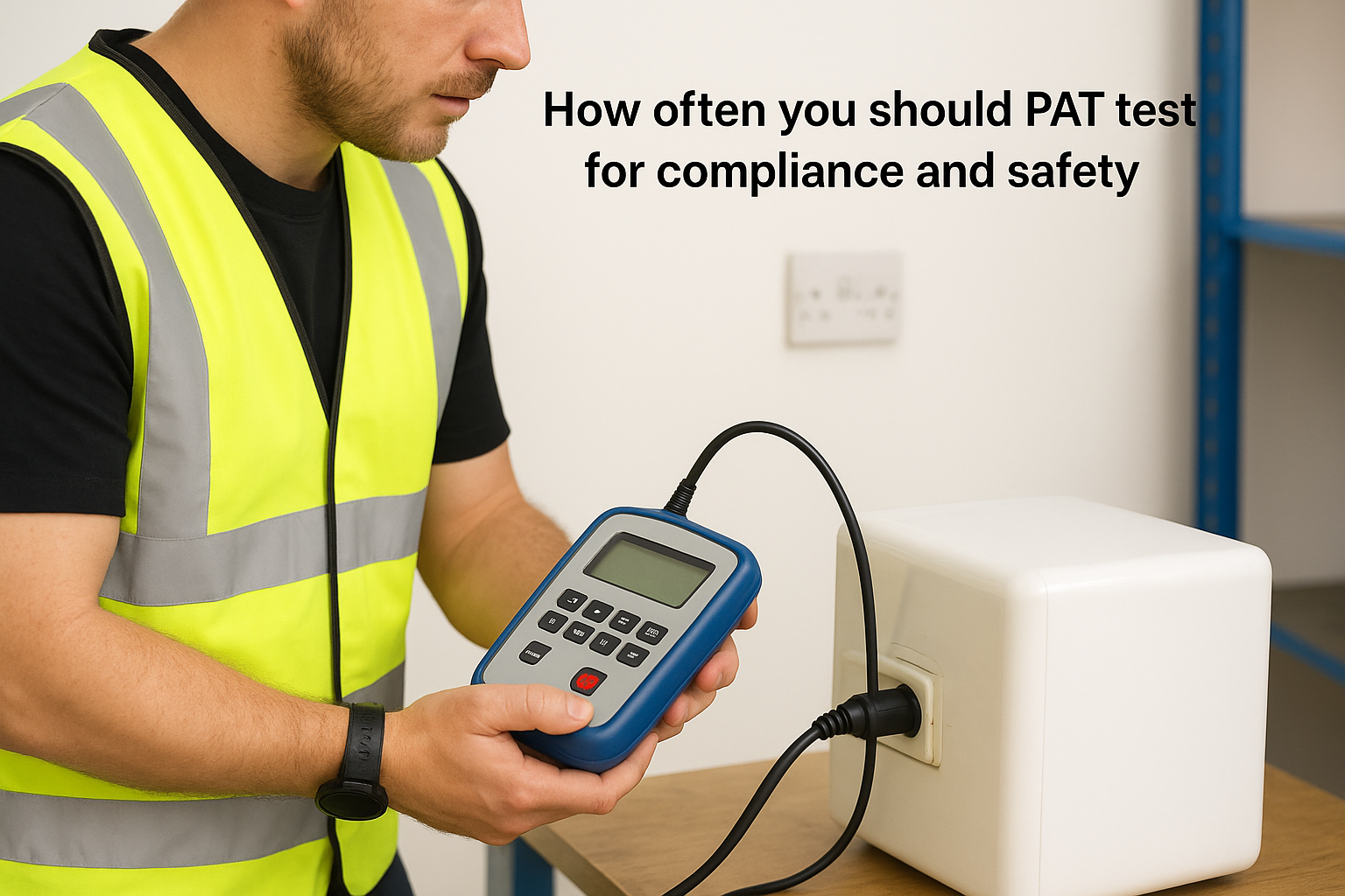 How often you should PAT test for compliance and safety
