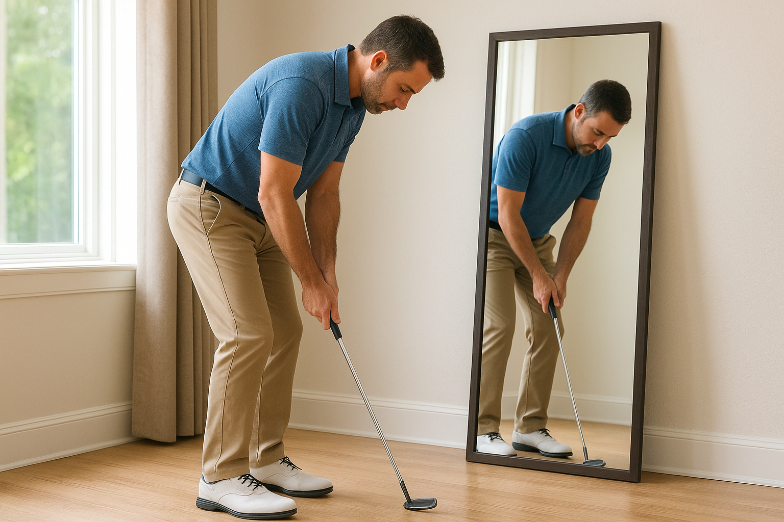 Test your setup with a simple mirror drill
