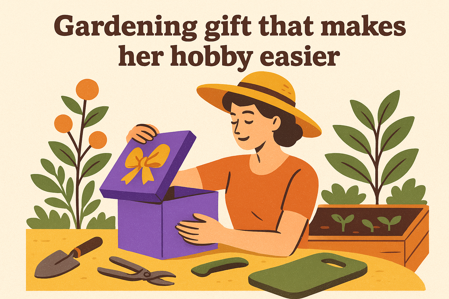 14. Gardening gift that makes her hobby easier