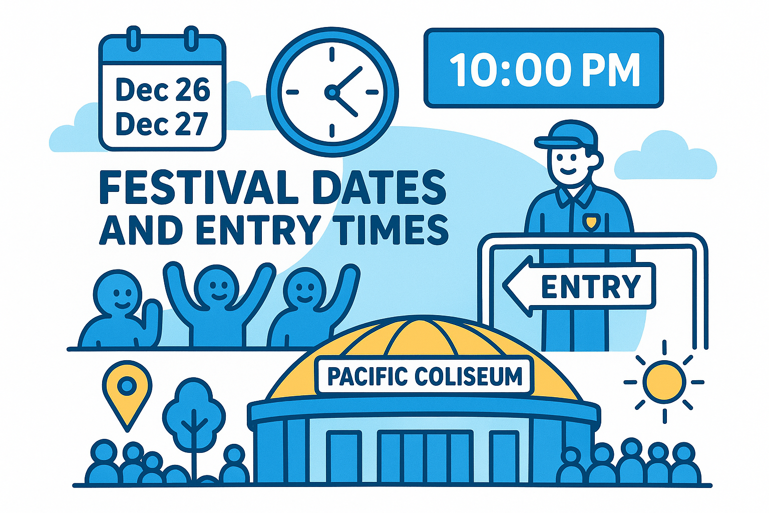 Pacific Coliseum layout and facilities