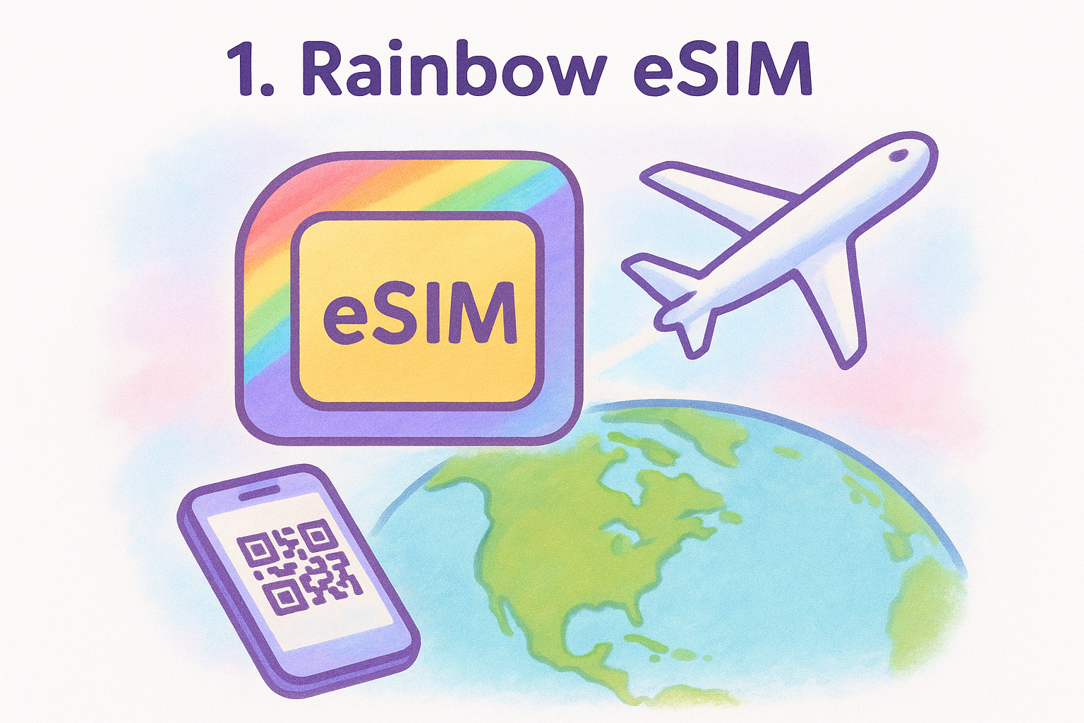 11 Best Travel eSIMs for International Trips: Prices (2026) - Rainbowesim