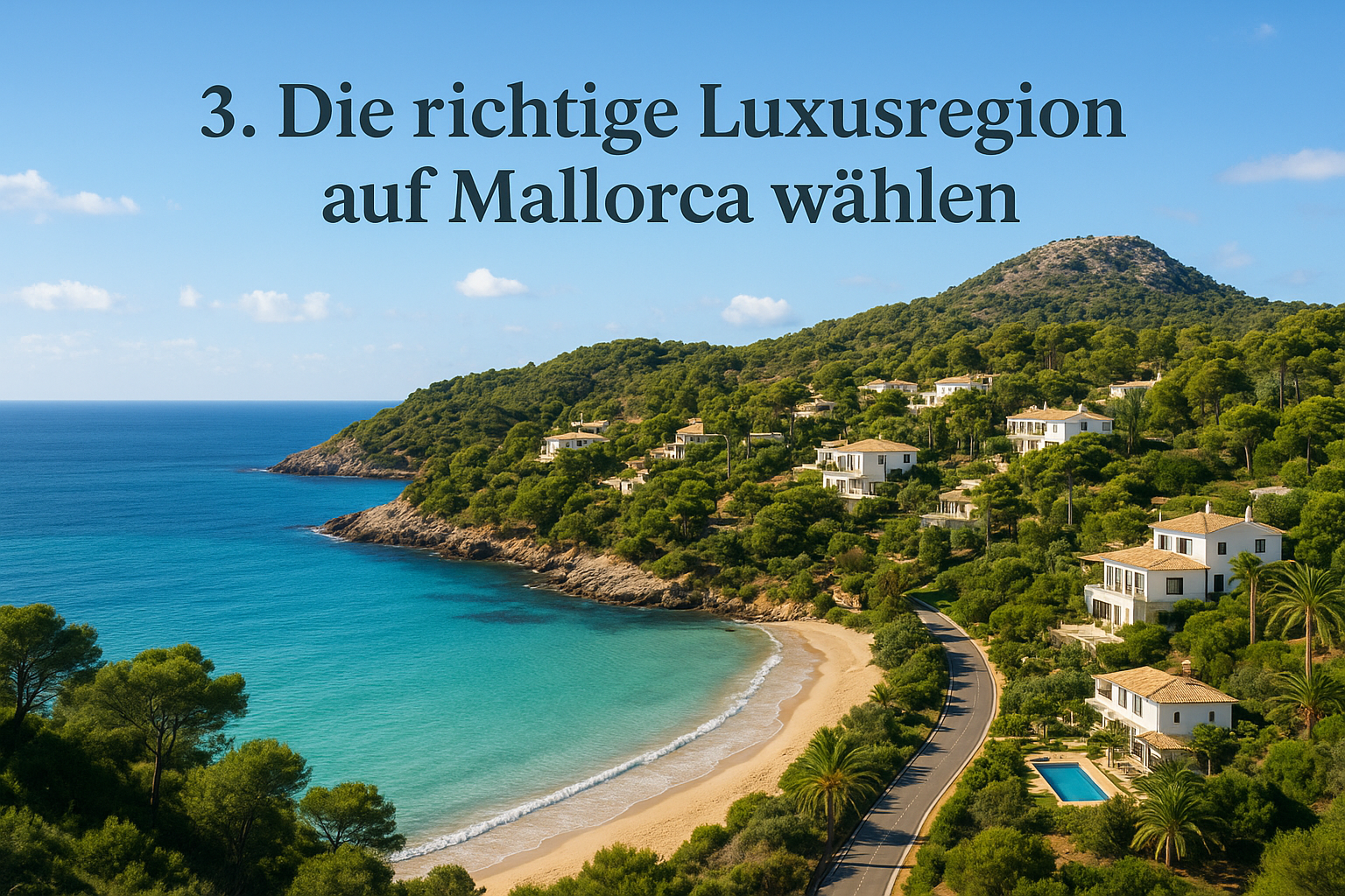 3. Die richtige Luxusregion auf Mallorca wählen