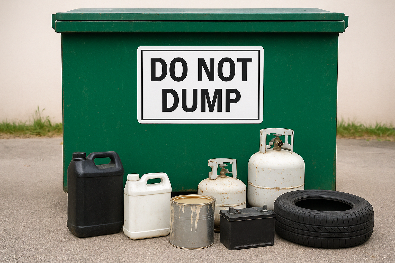 The non-negotiable "do not dump" list