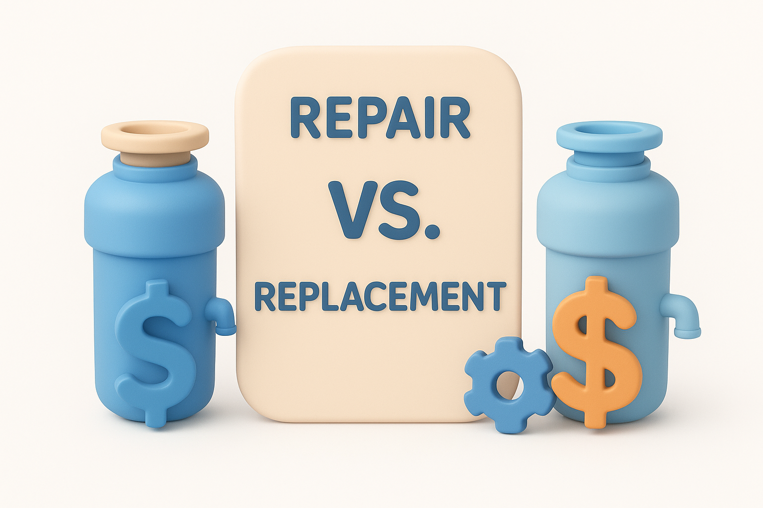 Repair vs. replacement cost