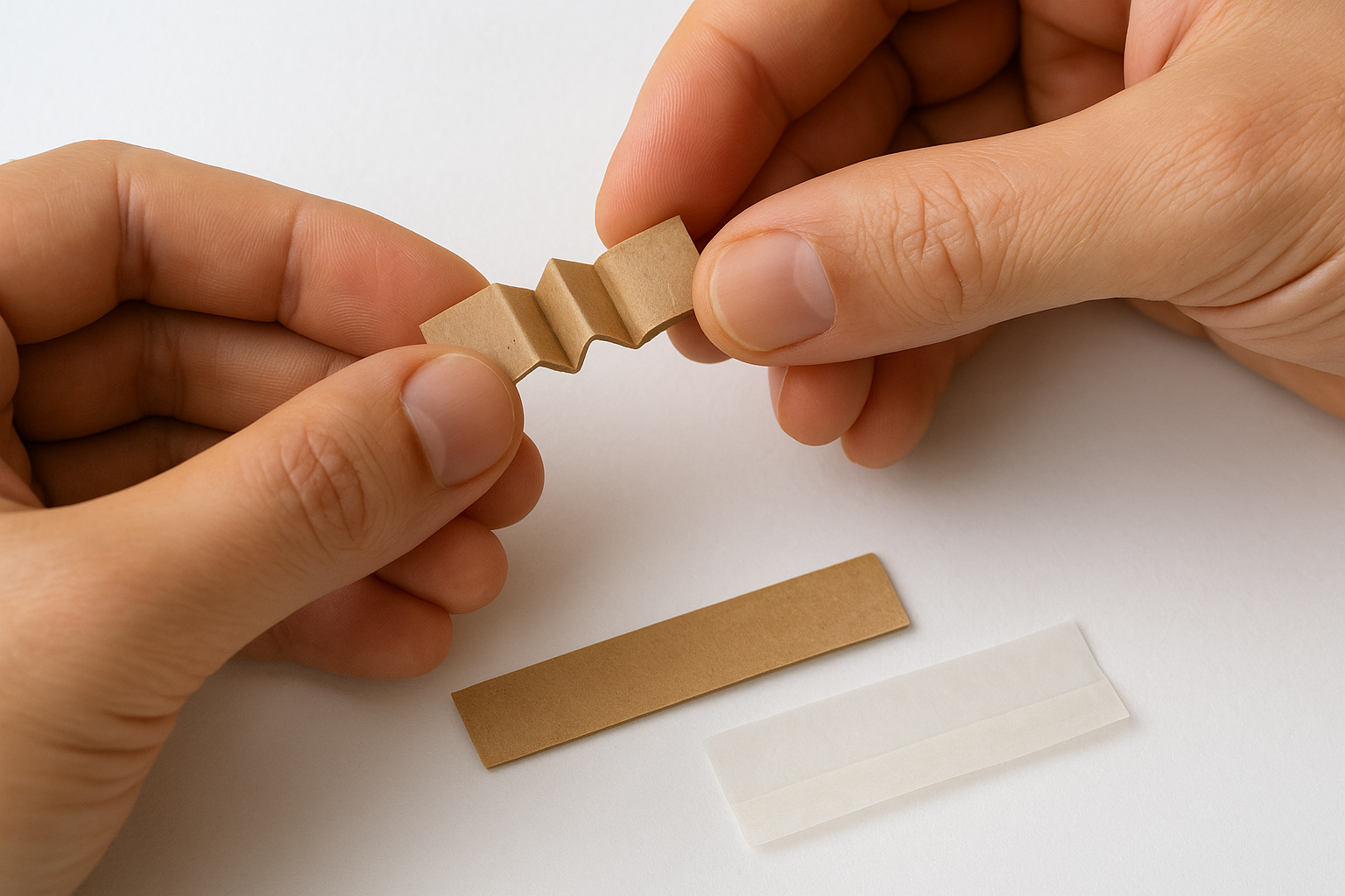 How to fold the filter tip
