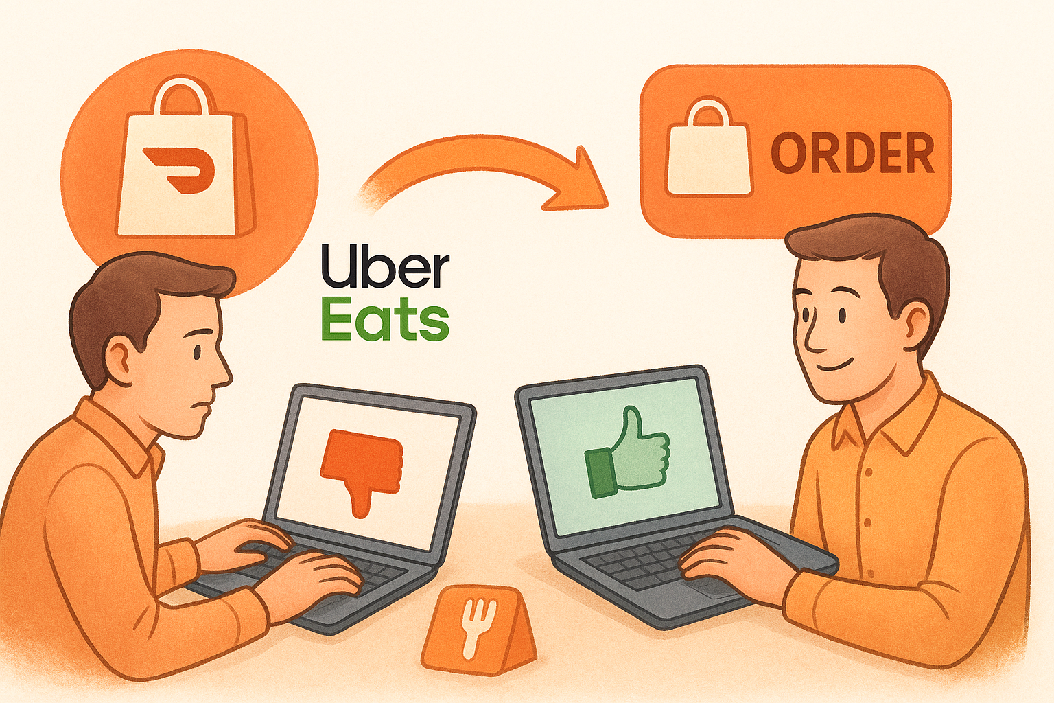 Shift online orders away from third-party platforms