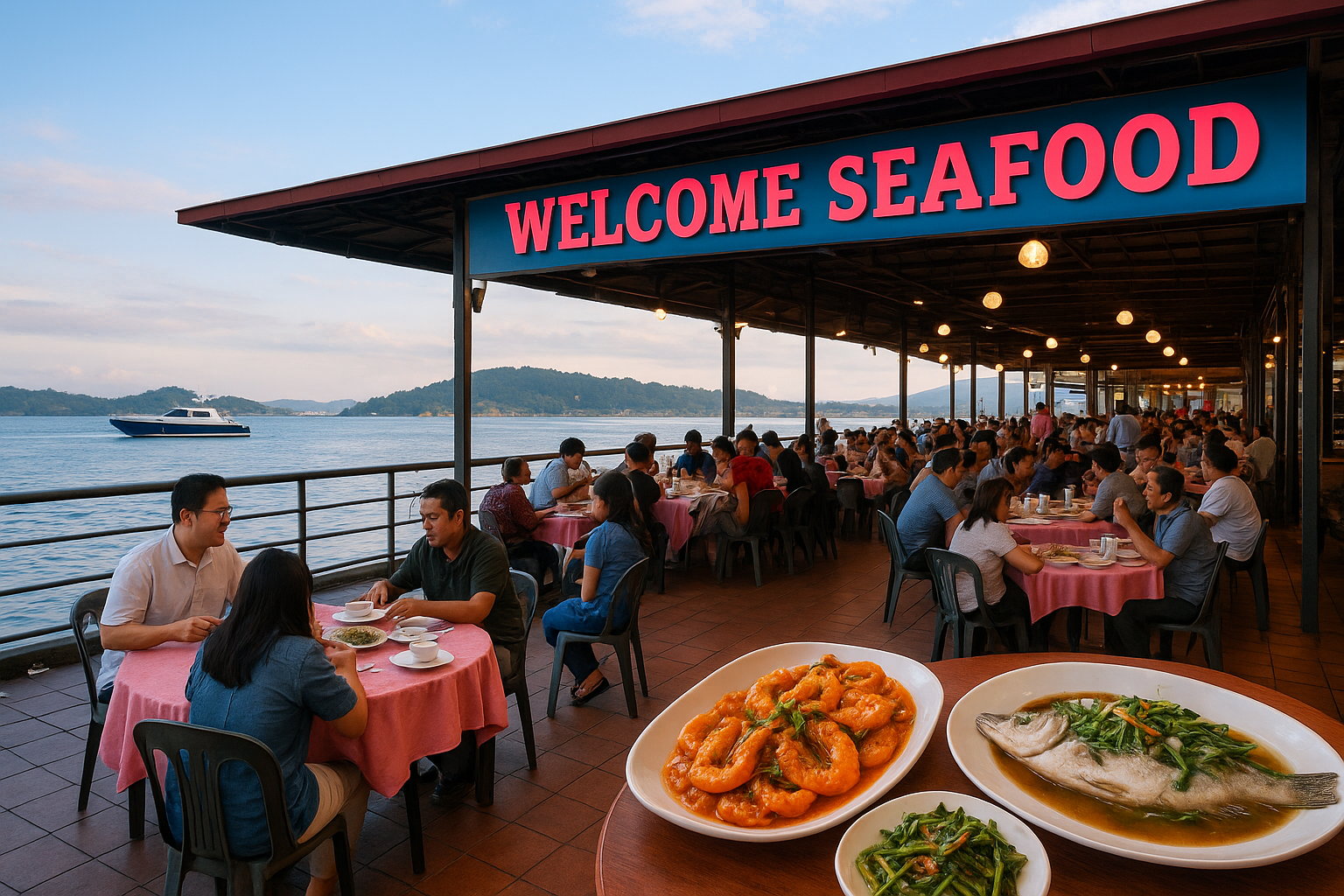 8. Welcome Seafood Restaurant, Kota Kinabalu