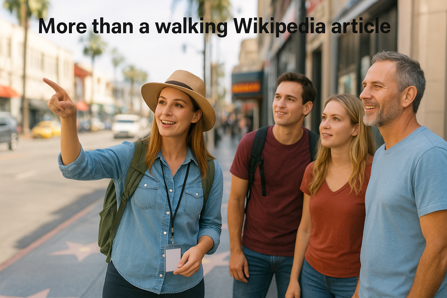 More than a walking Wikipedia article