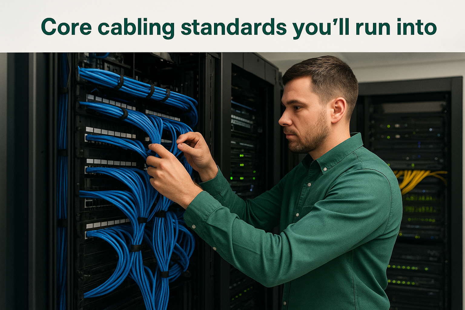 Core cabling standards you'll run into