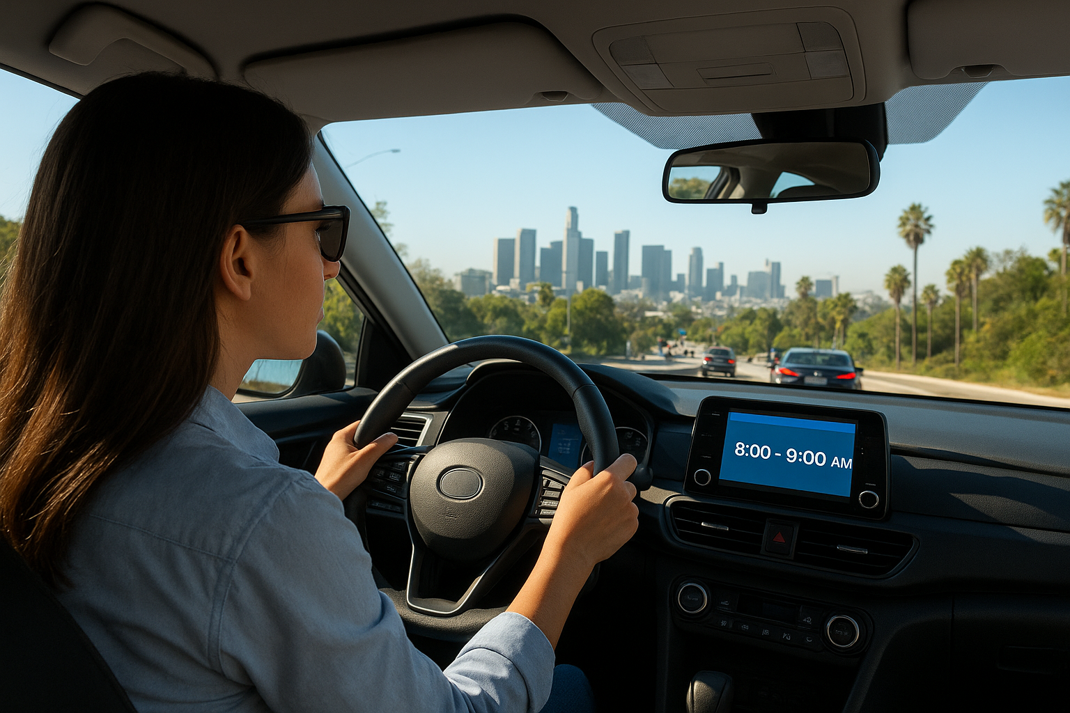 Time your start to avoid peak gridlock