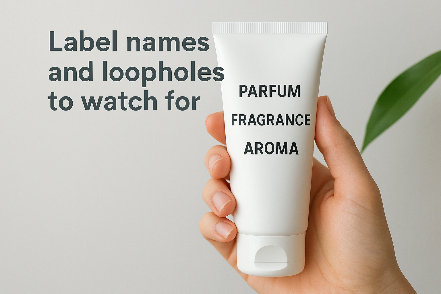 Label names and loopholes to watch for