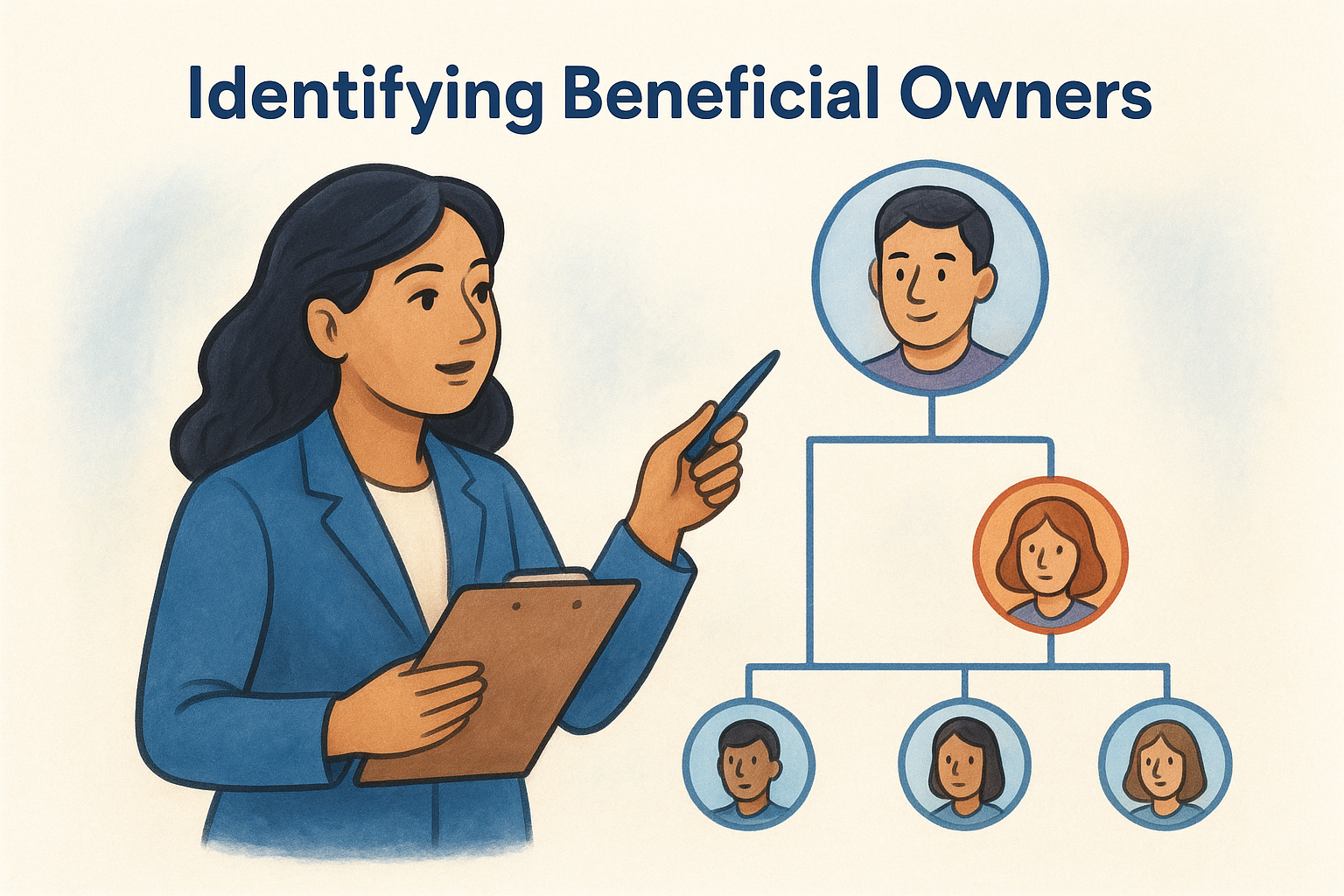 Identifying beneficial owners