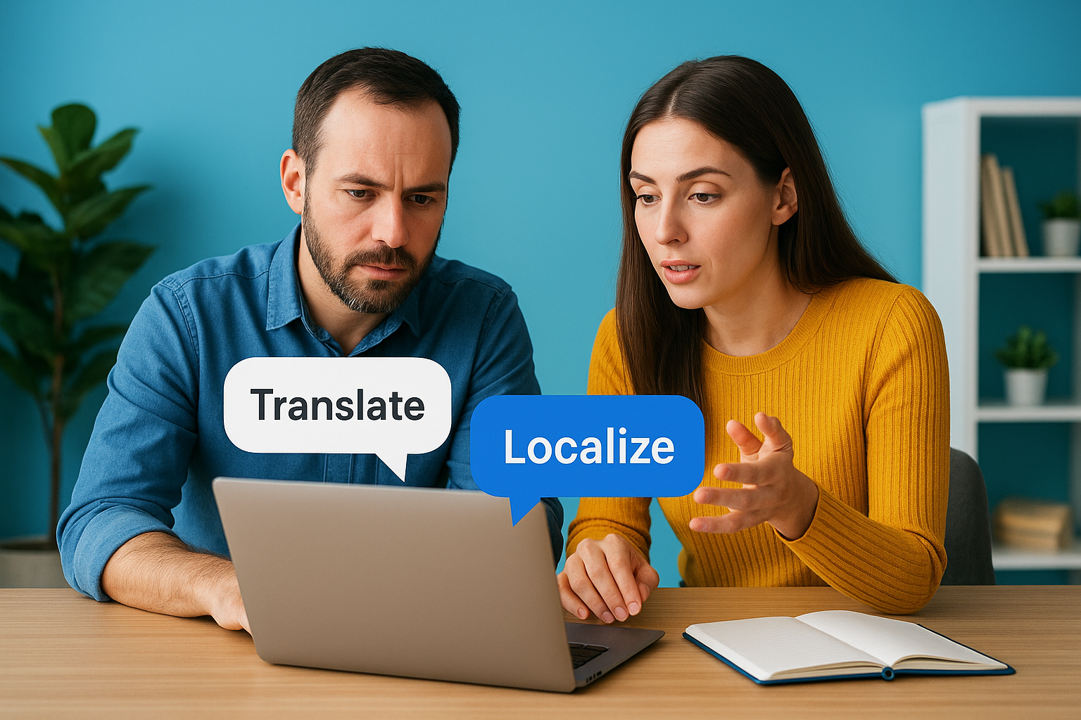 What localization adds beyond translation