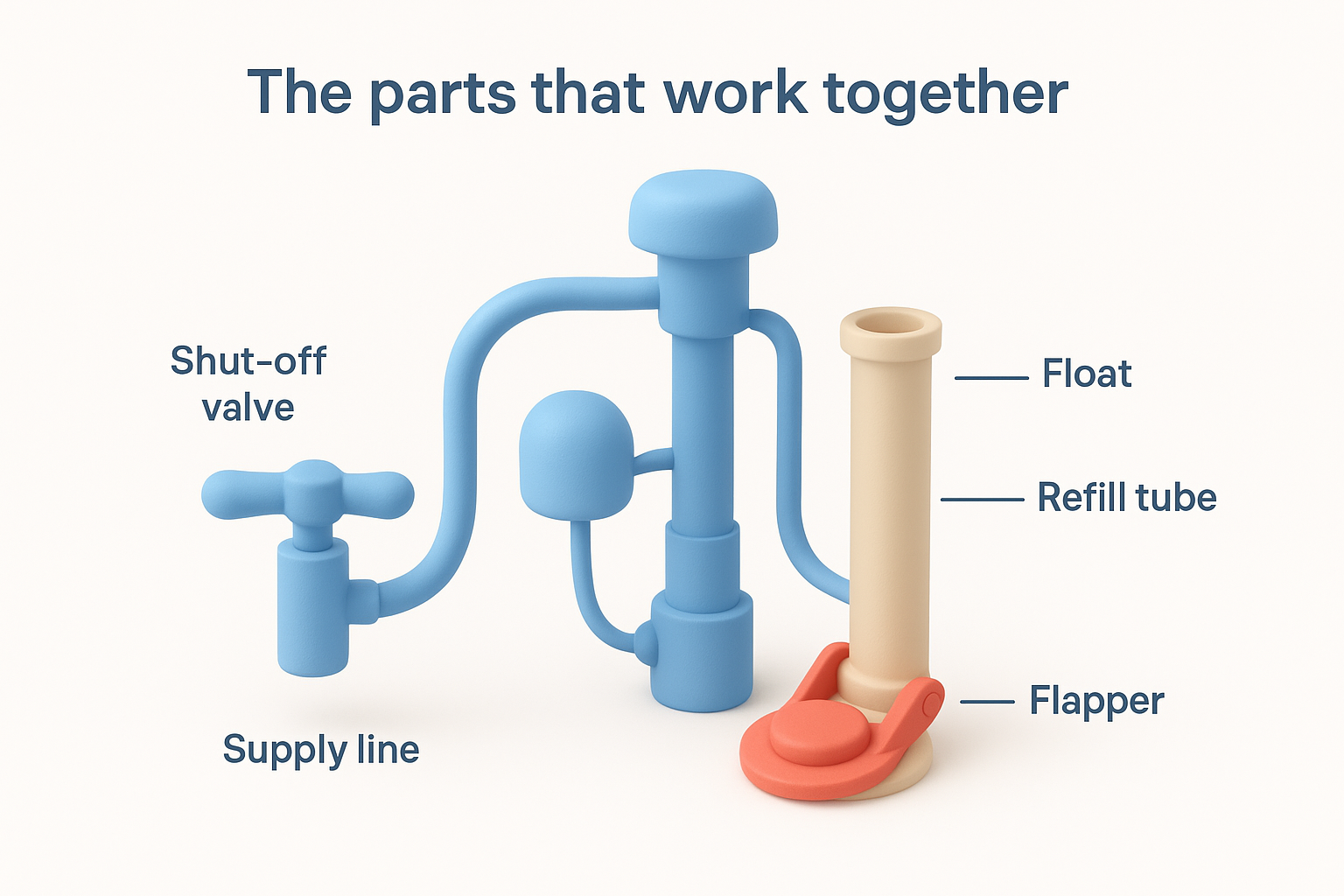 The parts that work together