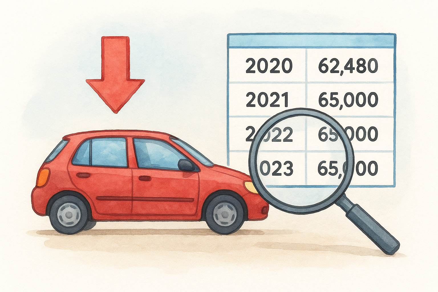 How to spot mileage discrepancies