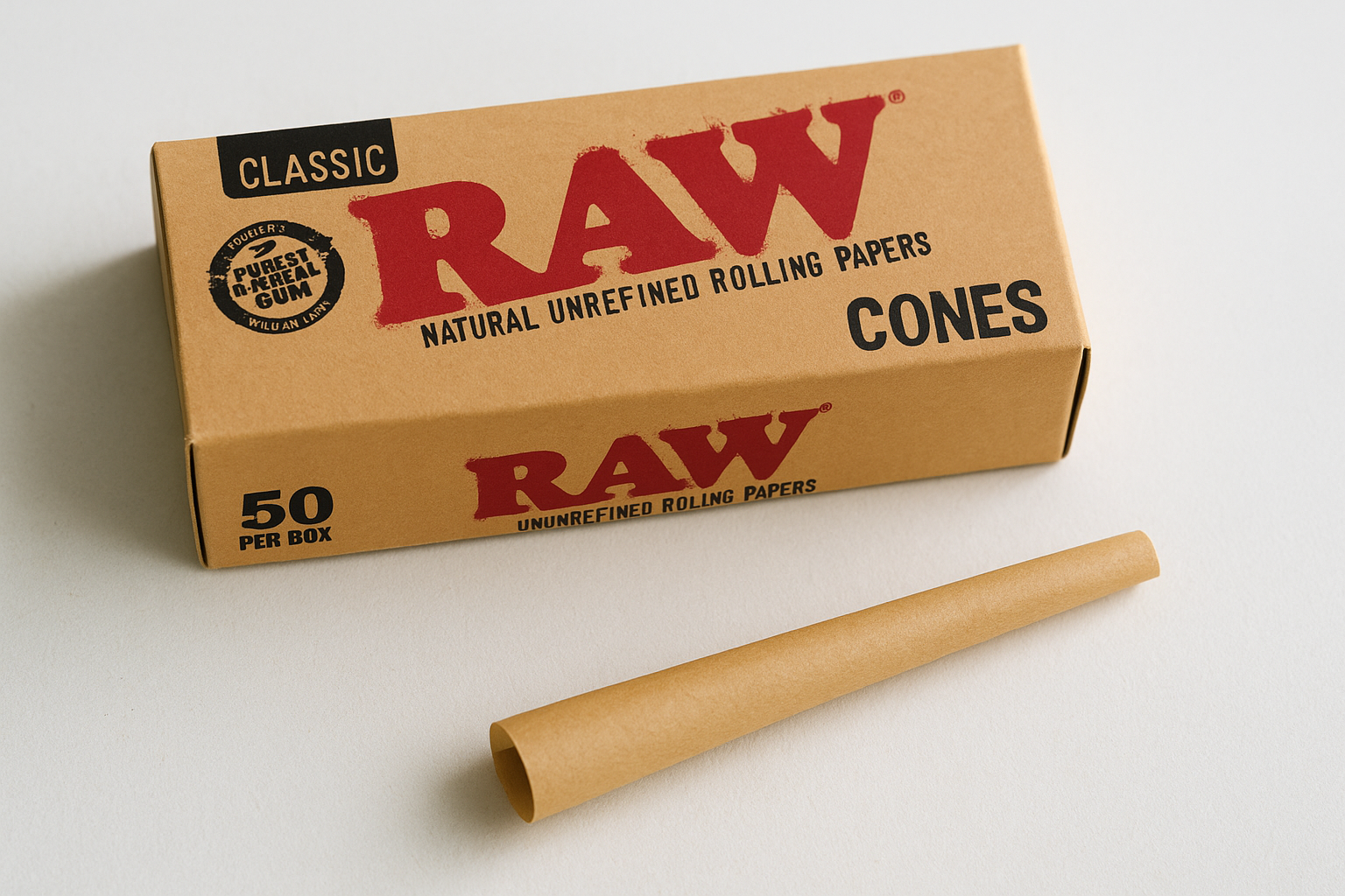 1. Green Blazer RAW pre-rolled cones