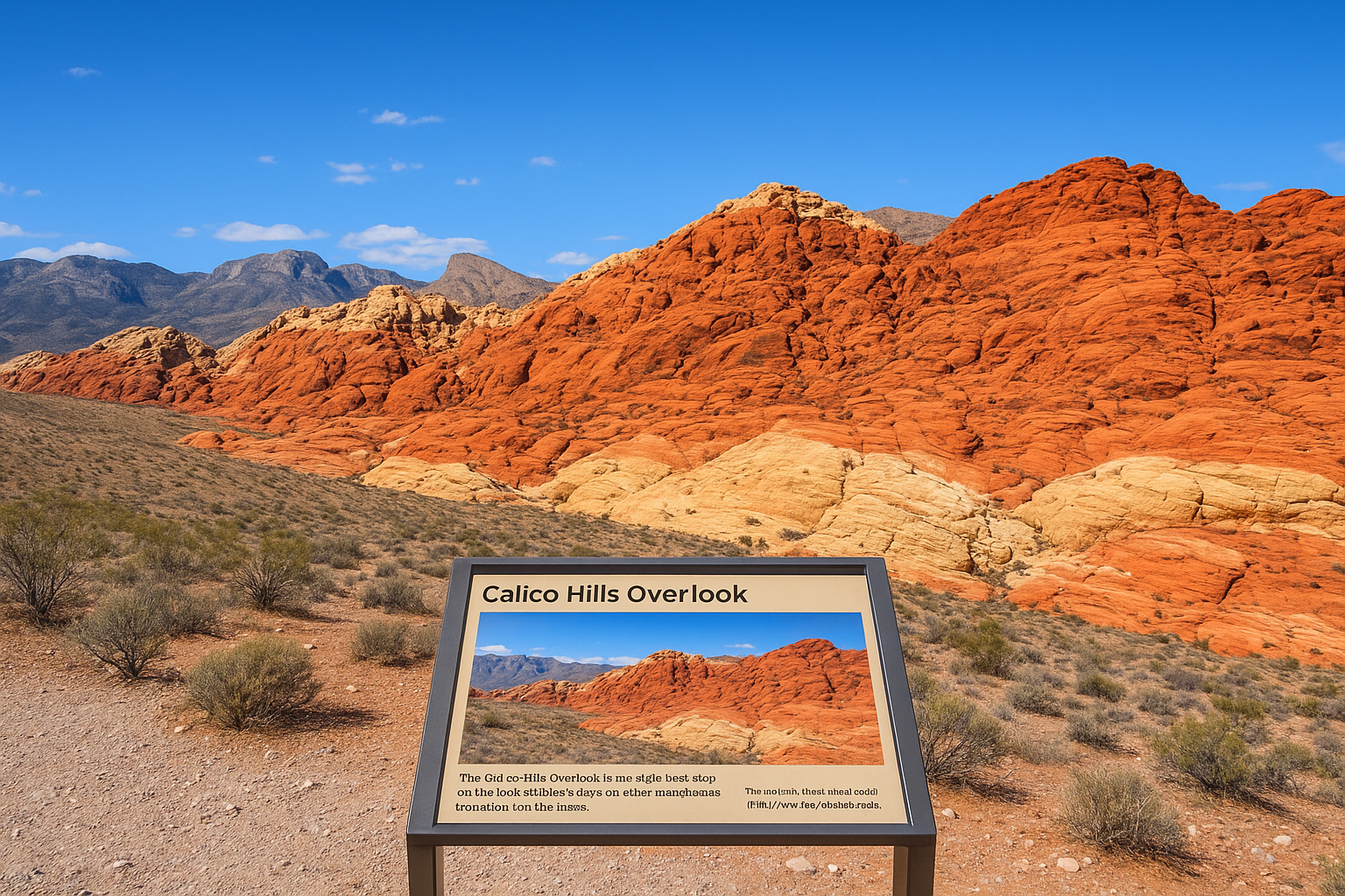 Calico Hills Overlook