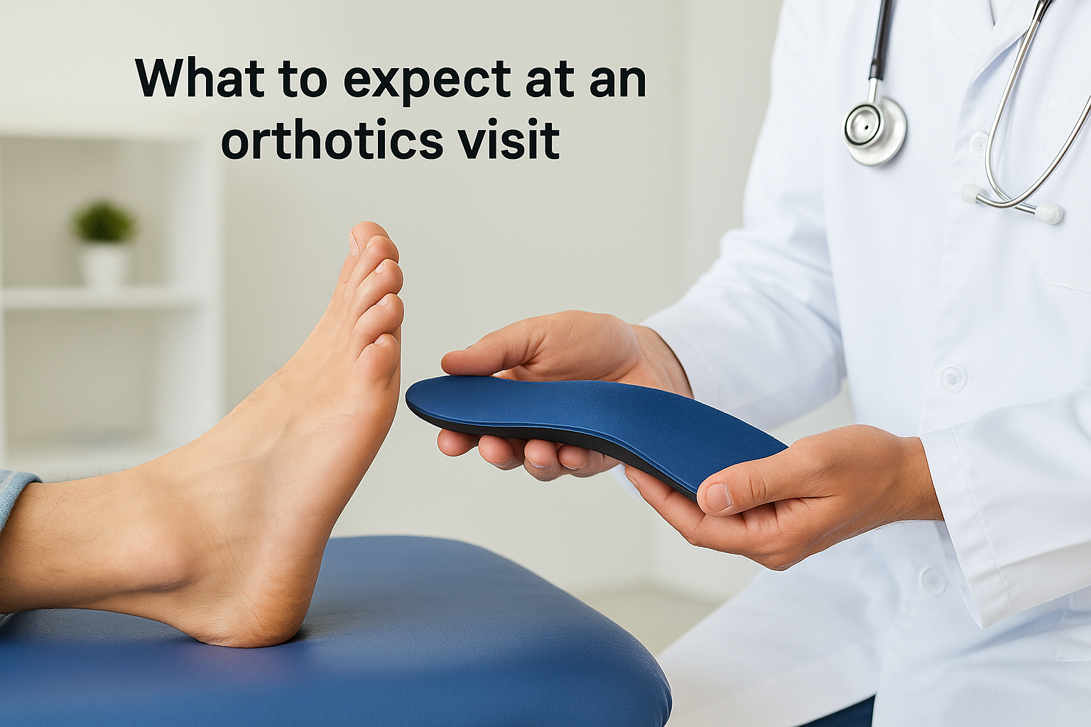 What to expect at an orthotics visit