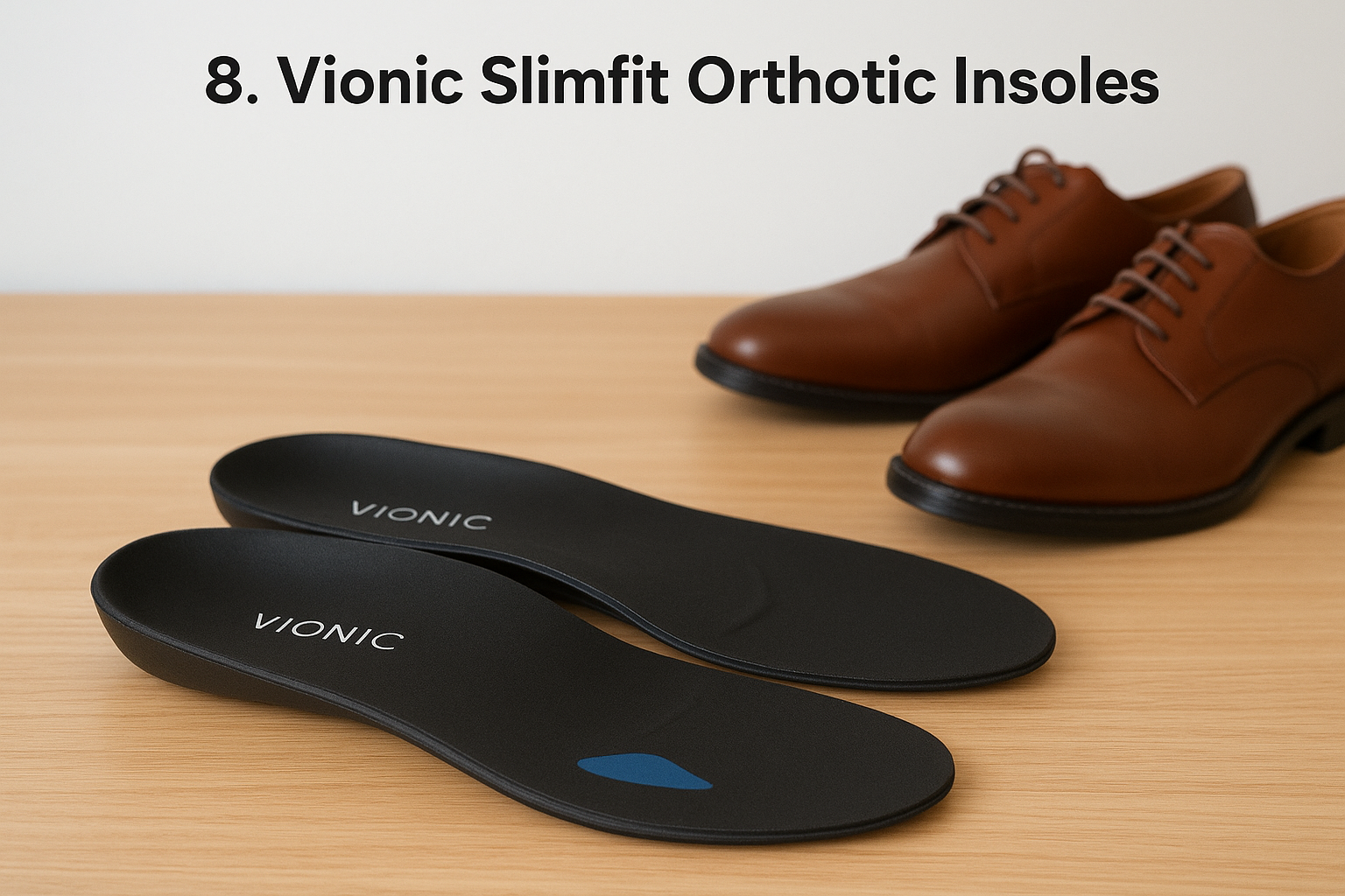 8. Vionic Slimfit Orthotic Insoles