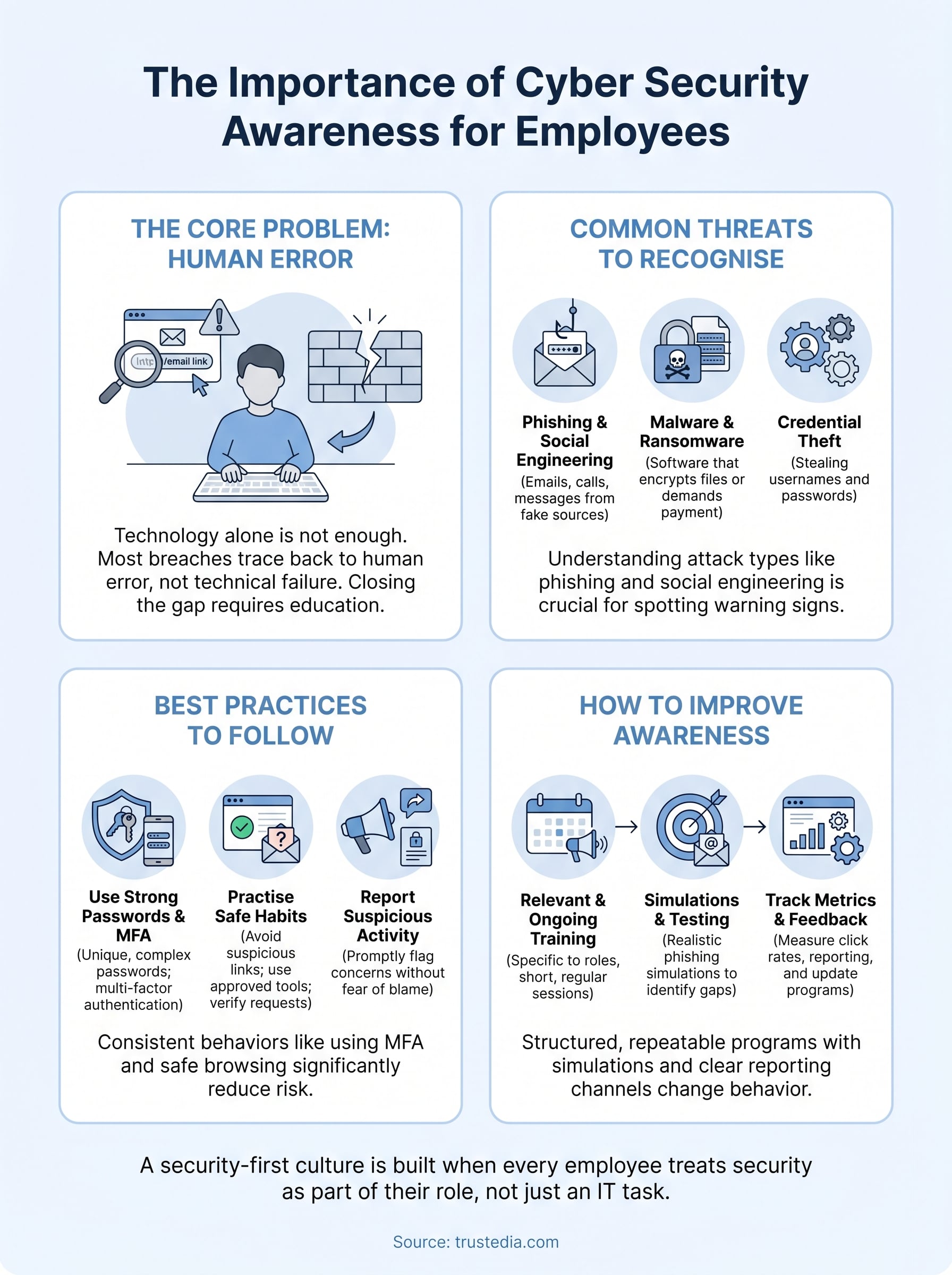importance of cyber security awareness infographic