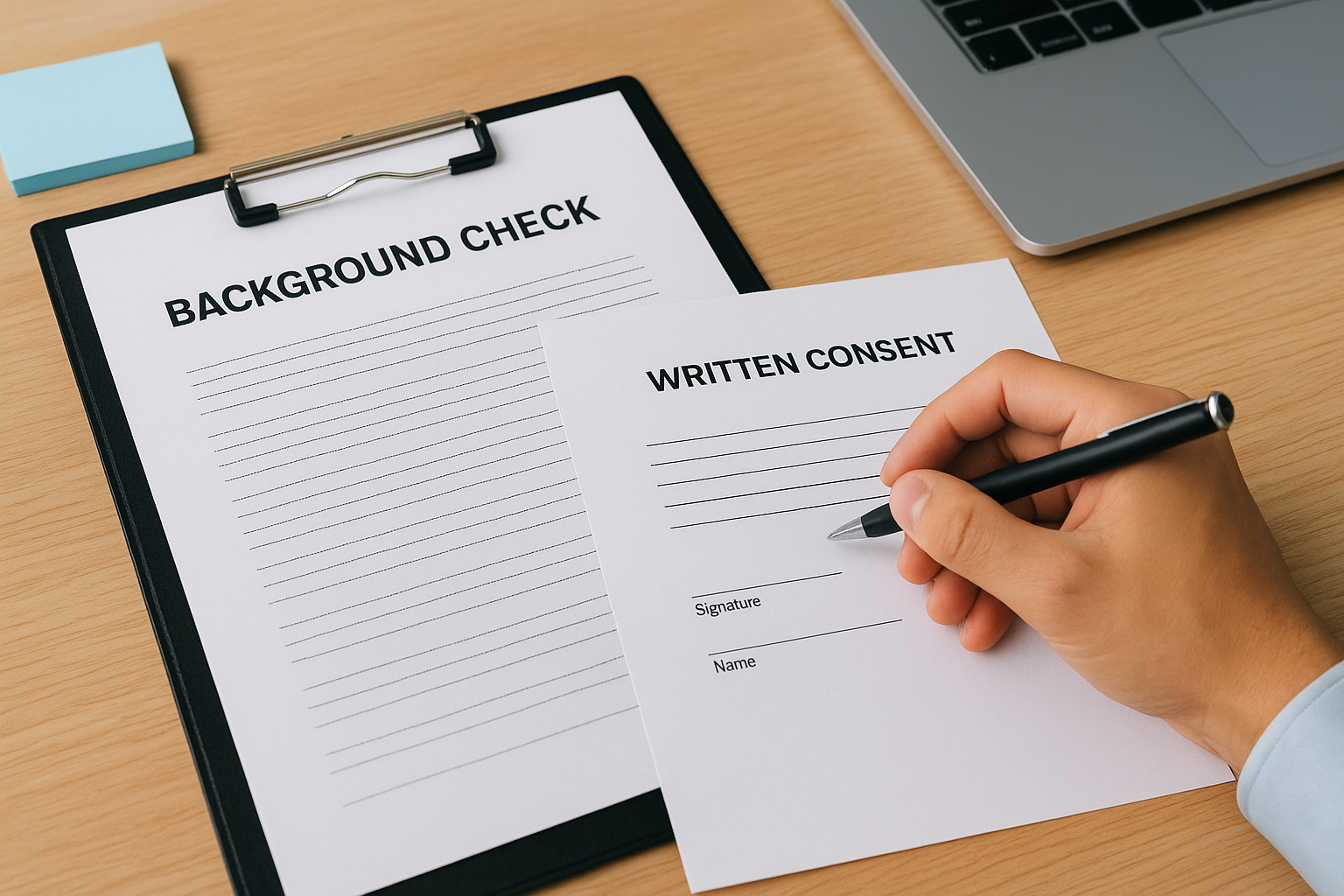Prepare your requirements and get written consent