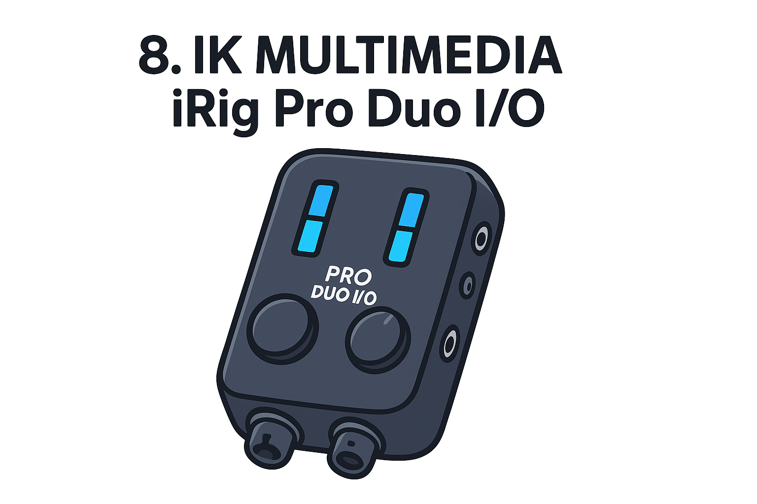 8. IK Multimedia iRig Pro Duo I/O