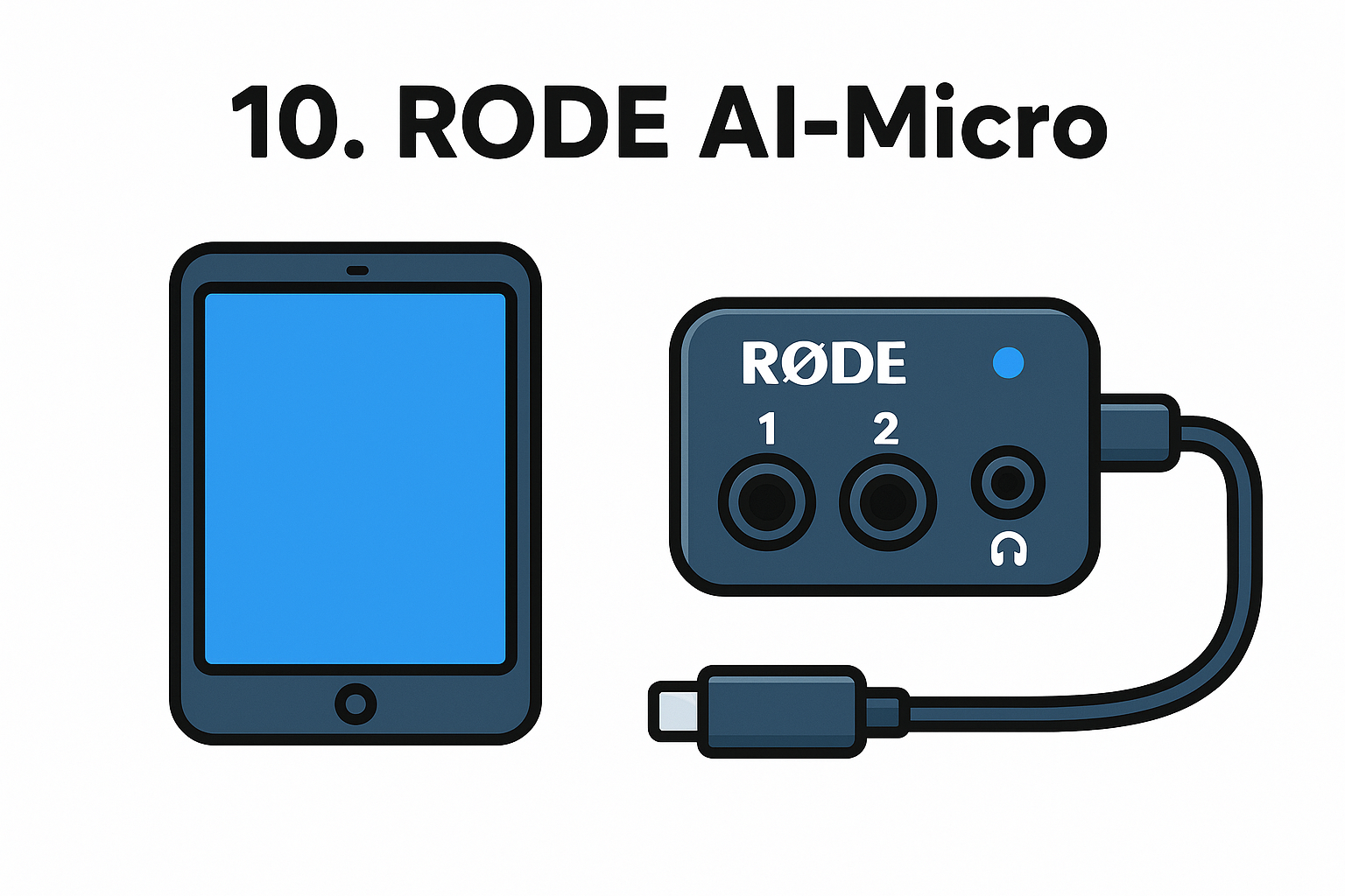 10. RODE AI-Micro
