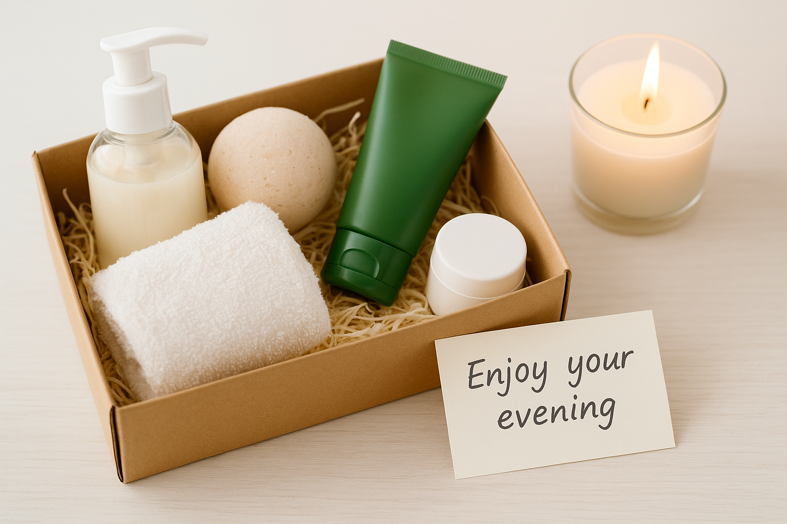 5. Een thuis-spa pakket voor een avond ontspanning