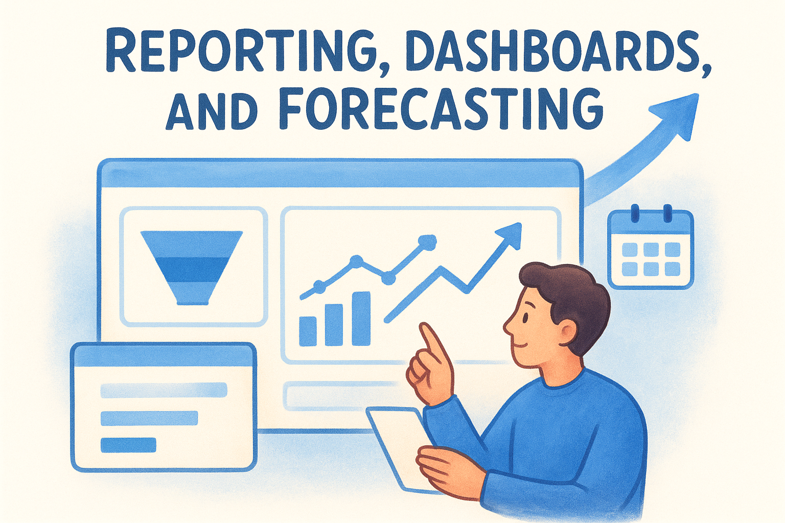 11. Reporting, dashboards, and forecasting