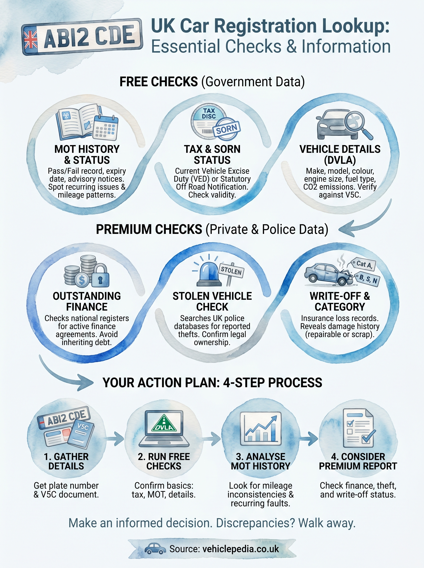car registration lookup uk infographic
