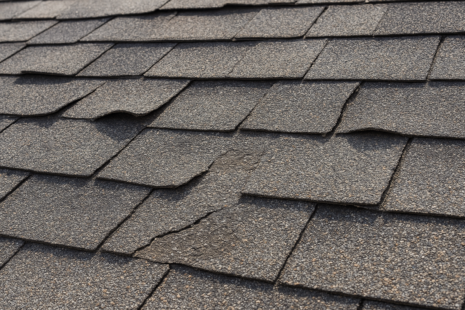 The specific shingle problems that signal replacement