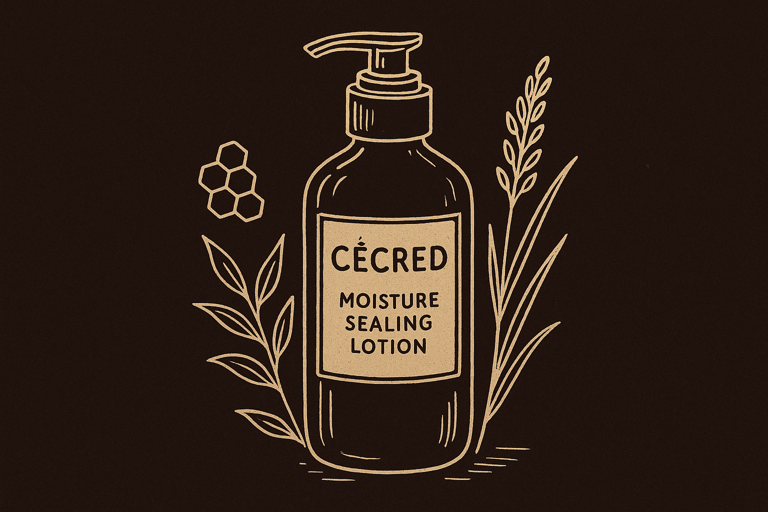 9. Cécred Moisture Sealing Lotion