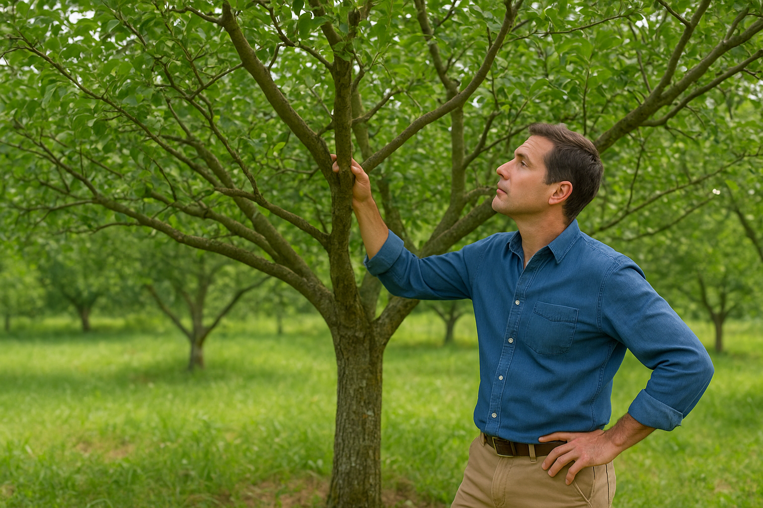Walk around the tree before you cut
