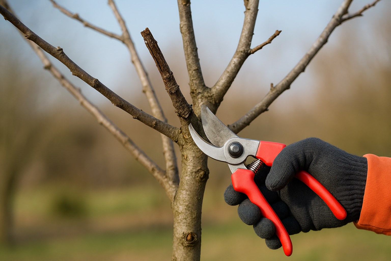 Identifying and cutting out dead and diseased wood