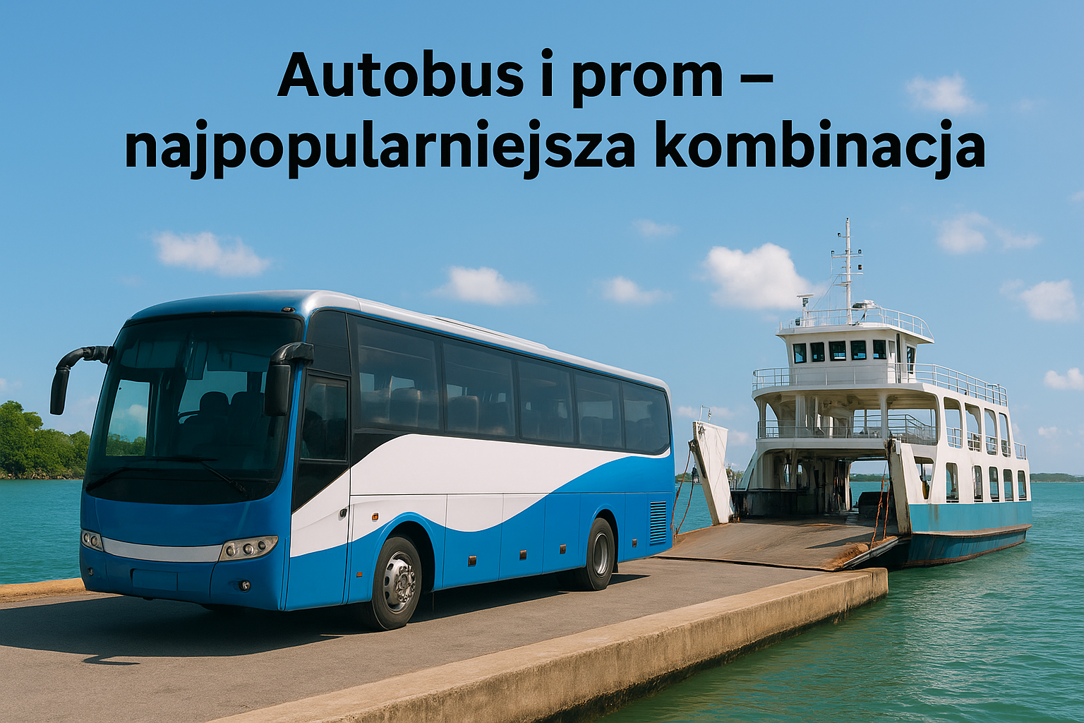 Autobus i prom – najpopularniejsza kombinacja