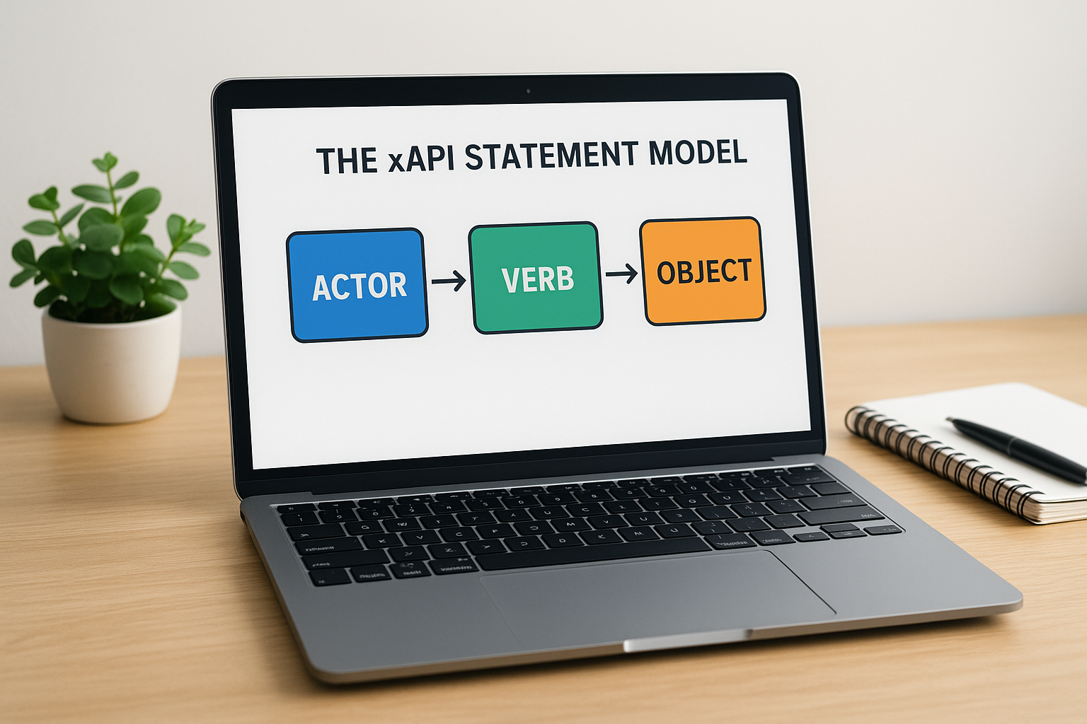The xAPI statement model