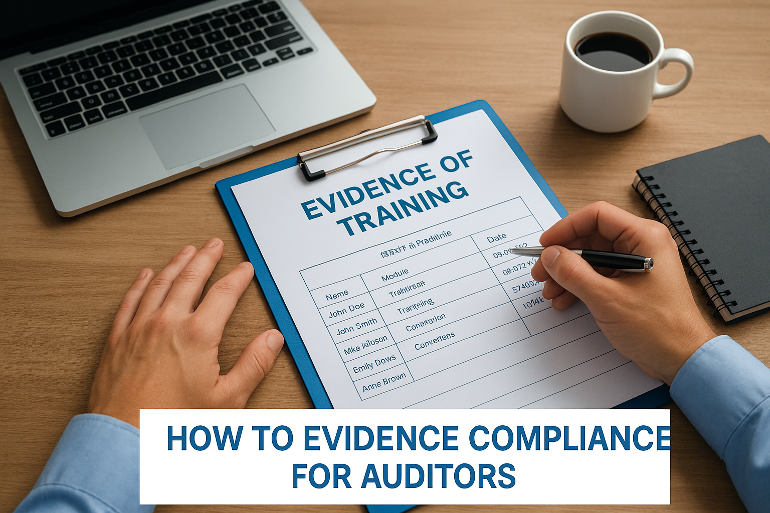 How to evidence compliance for auditors