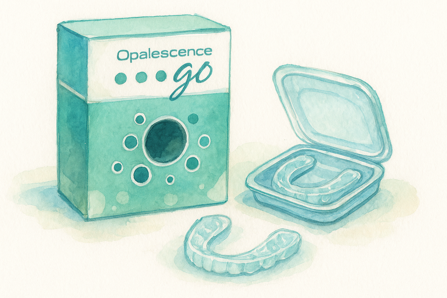 4. Opalescence Go prefilled whitening trays