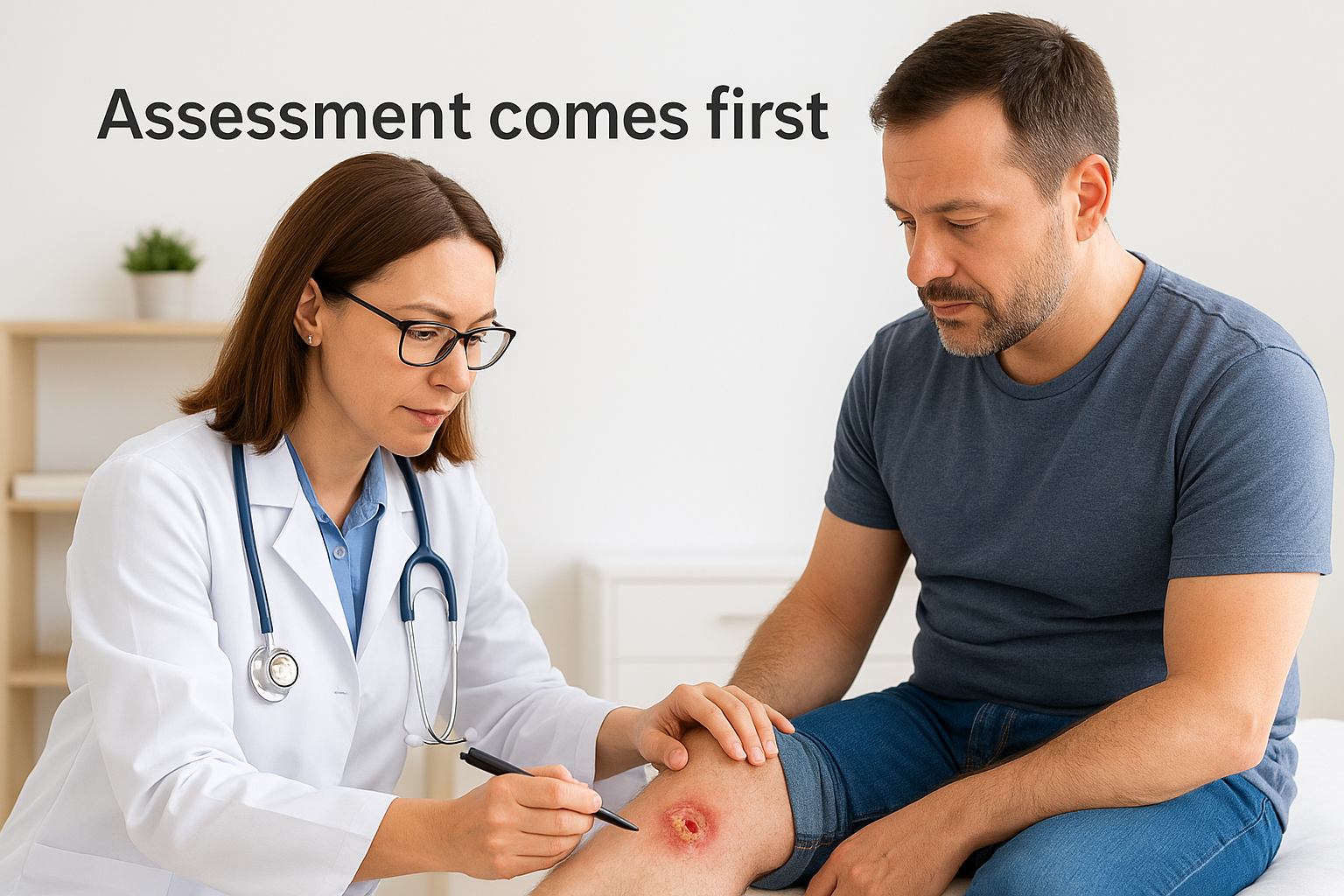 Assessment comes first