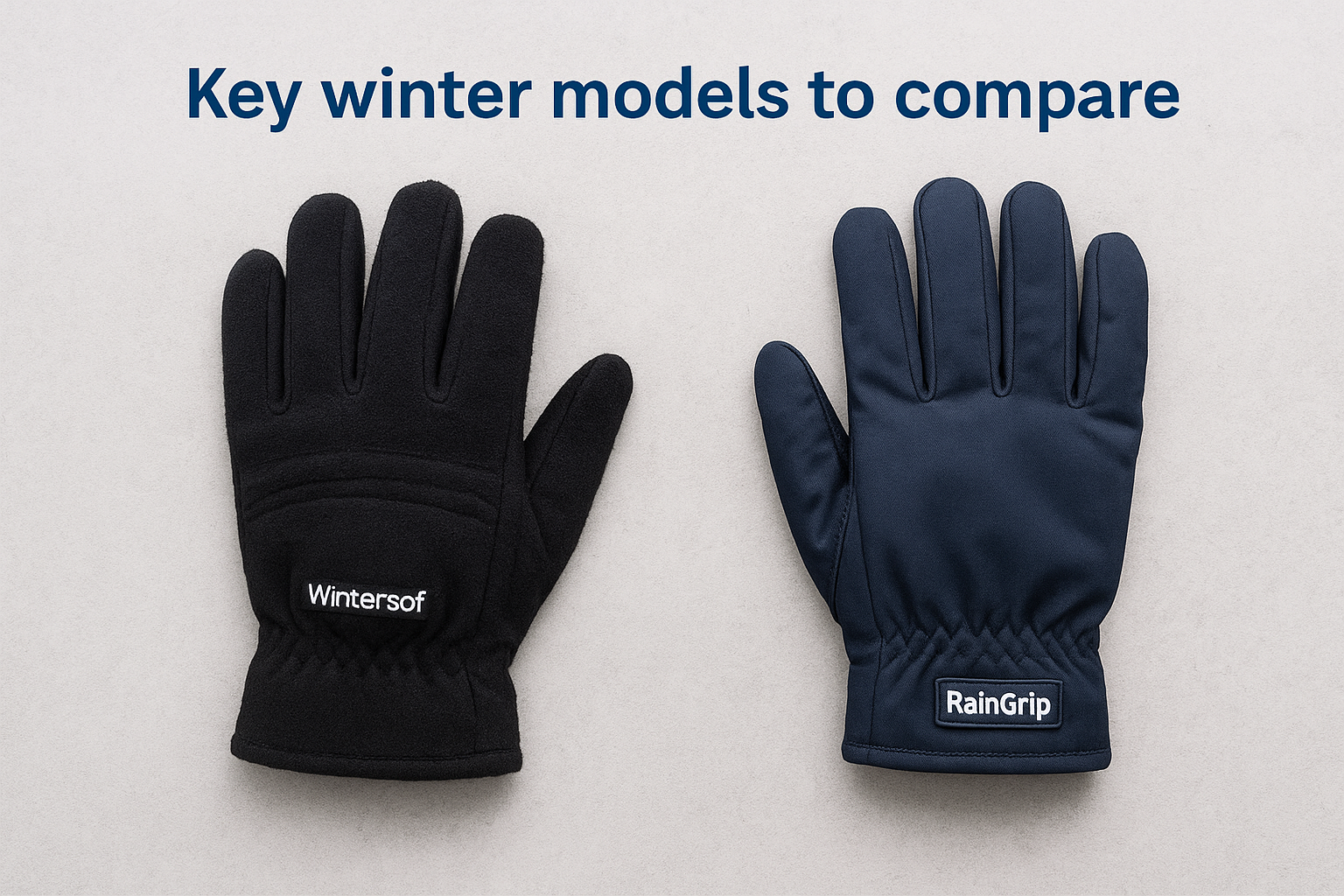 Key winter models to compare