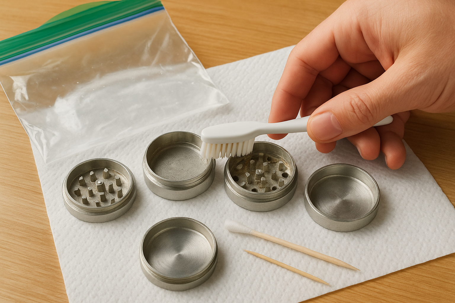 Metal grinders (aluminum, titanium, zinc alloy)