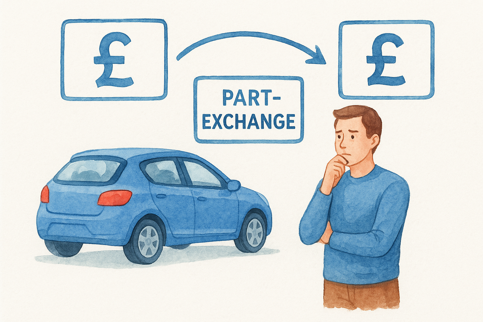 Trade, private, and part-exchange: three different numbers