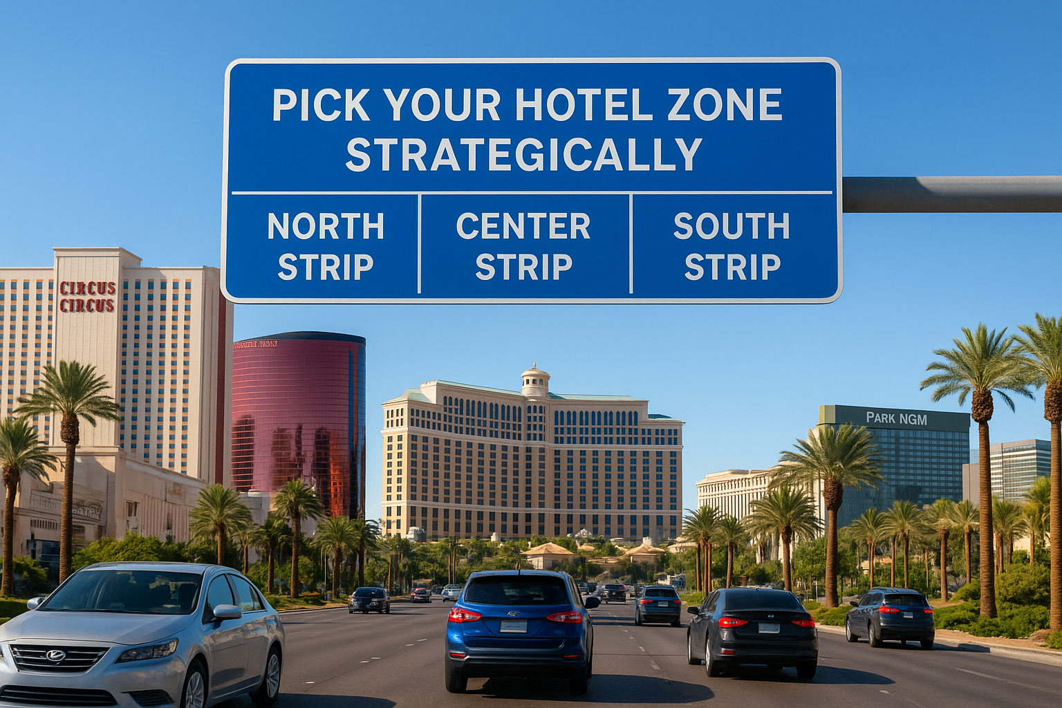 Pick your hotel zone strategically