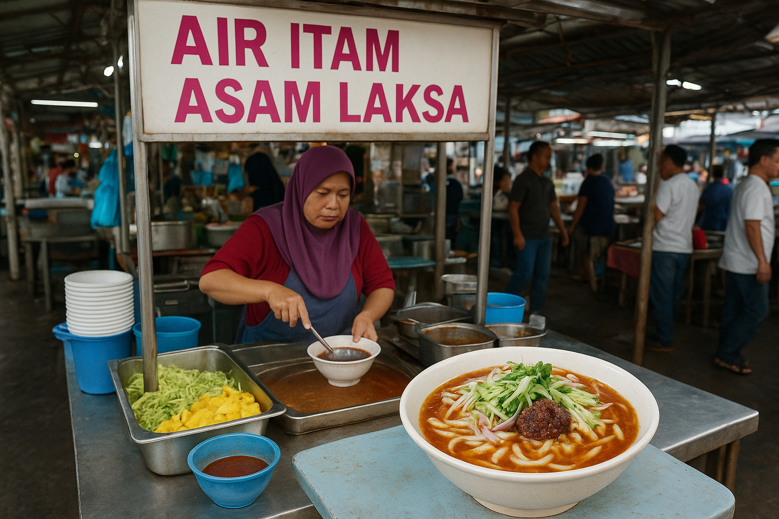 9. Air Itam Asam Laksa