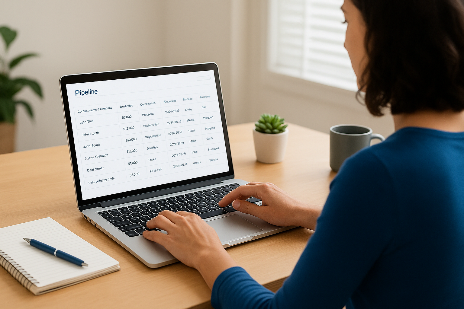 The core fields every pipeline record needs