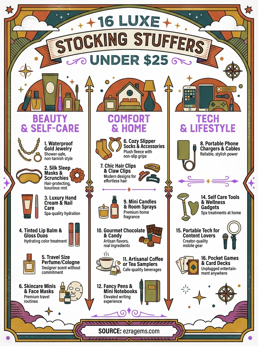 infographic over kerstcadeaus